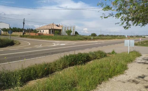 El PSOE de Valverde de la Virgen logra la aprobación para la rotonda de la N-120 en el cruce de Montejos del Camino