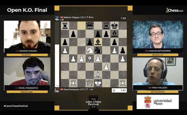 El gran maestro Pavel Pnkratov gana el V Open del Magistral de Ajedrez 'Ciudad de León'