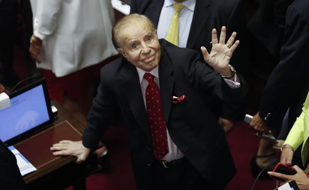 Carlos Menem quería volver casarse a los 90 años