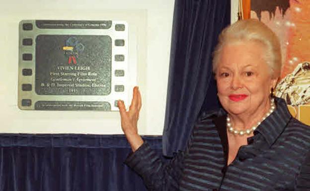 Olivia de Havilland cierra la edad dorada de Hollywood