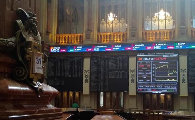 El Ibex-35 sube un 1,4% y cierra a las puertas de los 7.000 puntos