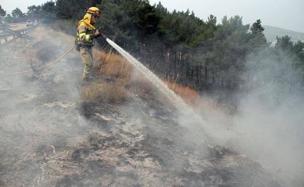 La Junta declara extinguidos los incendios de San Adrián del Valle y Estébanez de la Calzada