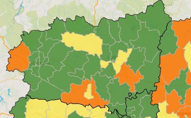 Datos de casos activos de Covid-19 en cada zona básica de salud (17 agosto)