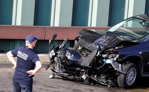 Investigan como atentado una sucesión de choques en una autopista en Berlín