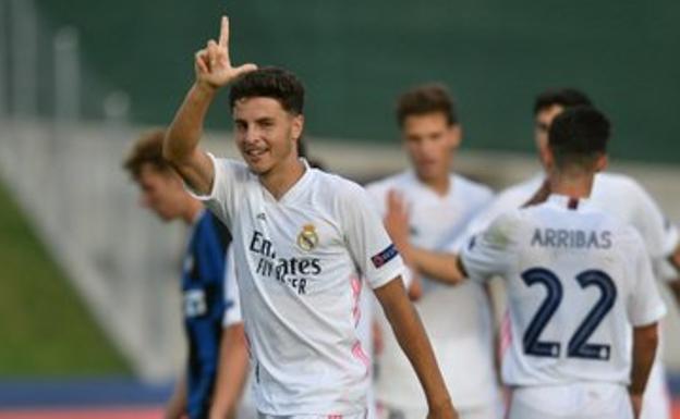 Morante guía al Madrid con un gol a las semifinales de la Youth League