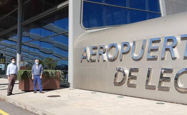 El Aeropuerto de León logra un 72% de ocupación en los vuelos programados para el verano