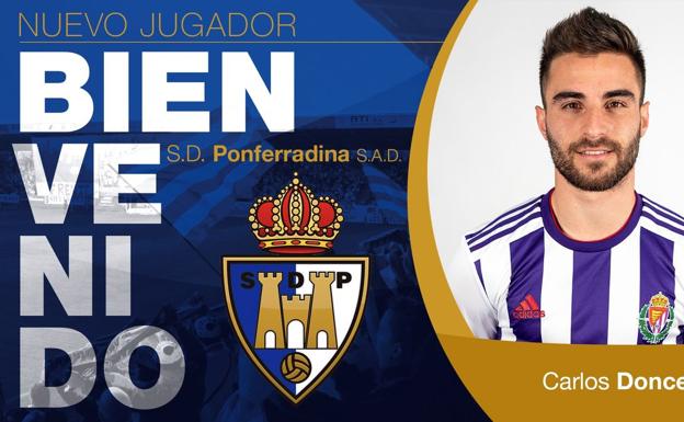 Carlos Doncel se une a la Ponferradina