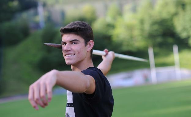 Odei Jainaga se concentra para el Nacional en el CAR de León tras alcanzar el récord de España