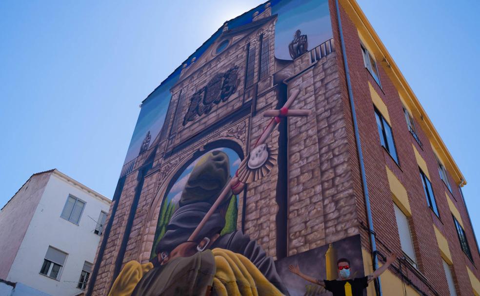 El spray que marca el Camino