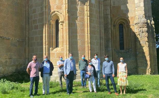 La Junta inicia las obras de consolidación del claustro segundo del Monasterio de Santa María de Sandoval