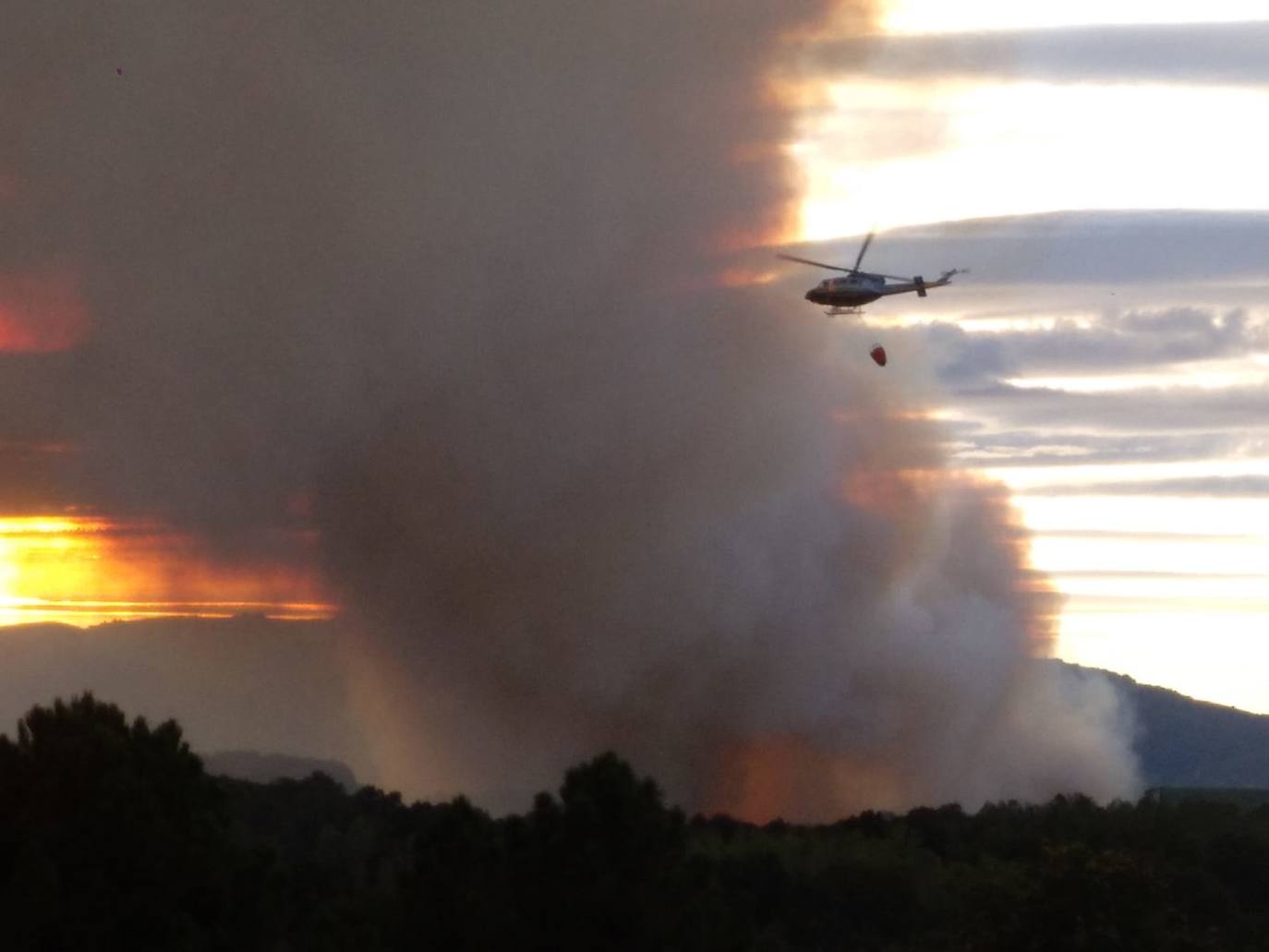 Incendio en Castrocontrigo