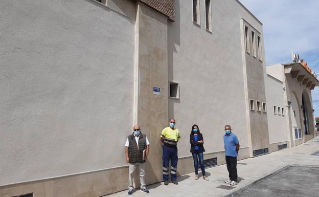 Santa María del Páramo finaliza las obras de reforma de la fachada del Spa 'León Termal Sport'