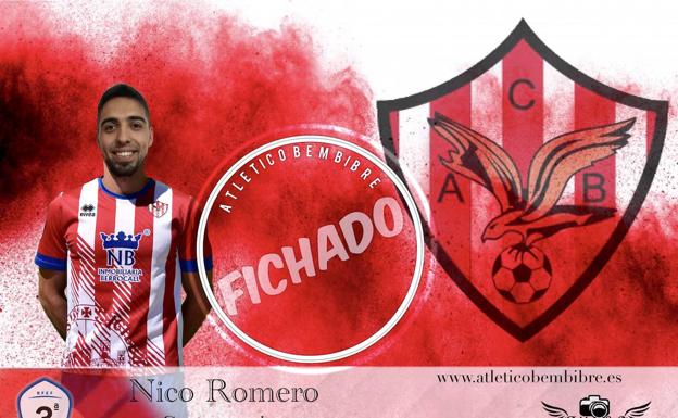 Nico Romero, nuevo jugador del Atlético Bembibre