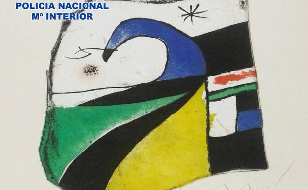 Localizada una obra desaparecida de Joan Miró en una subasta en Londres