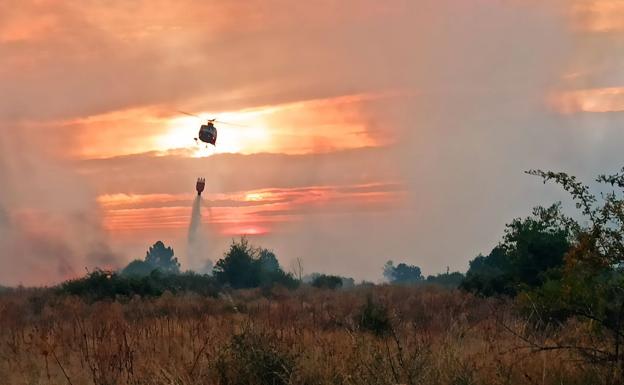 Activo un incendio en Valdevimbre y otros dos controlados en Toreno y Toral de los Vados