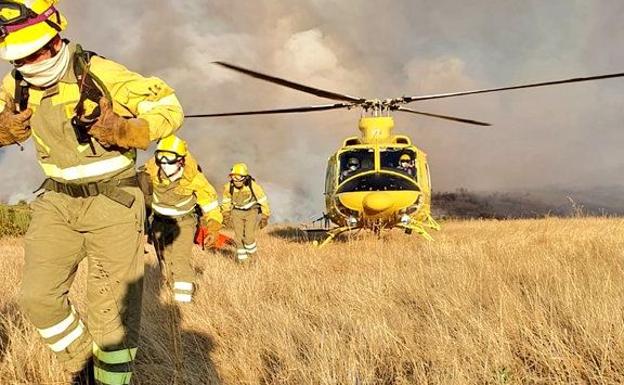 Tres incendios intencionados en el tramo final de la campaña en la provincia de León