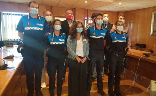 Bembibre refuerza la plantilla de la Policía Local con 4 nuevos agentes