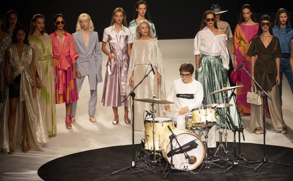 Percusión leonesa en la Madrid Fashion Week