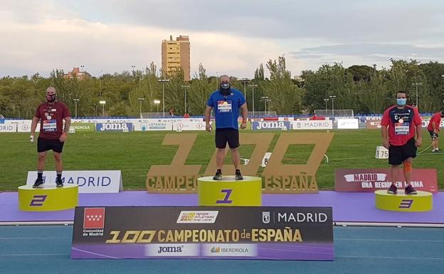 Dani Pardo considera una «gran victoria» el bronce en el Campeonato de España