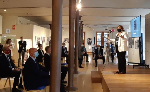 Cristina Cuesta, durante su intervención.