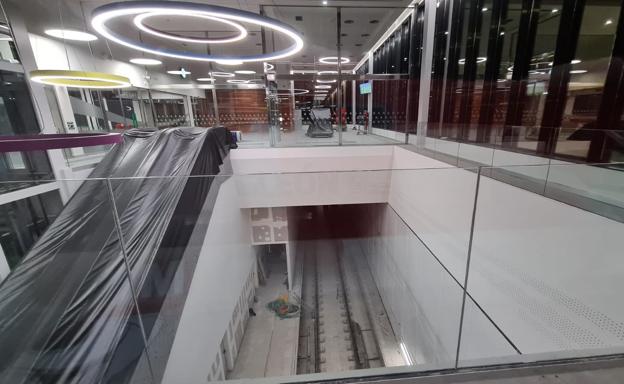 La 'nueva' estación de trenes de León empieza a ver la luz y se aproxima a la ejecución total de la obra