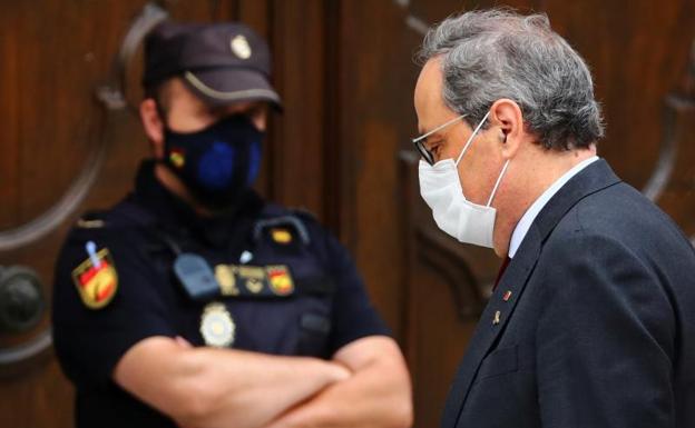 Torra pide su absolución y no convocará elecciones antes de la sentencia