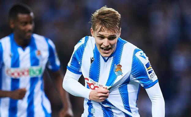 Odegaard apura para volver al lugar del 'crimen'