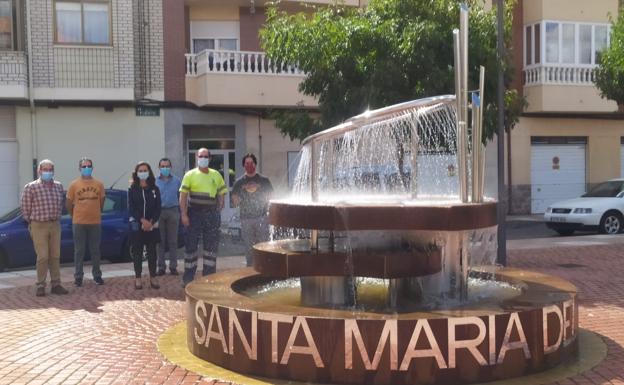 Santa María del Páramo destina 18.000 euros a instalar una fuente en una de sus plazas