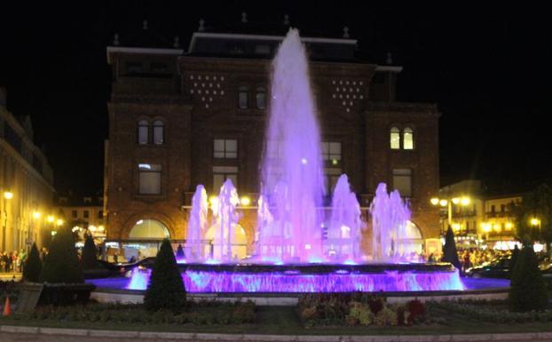 La fuente de Santo Domingo se iluminará de verde contra el desperdicio alimentario