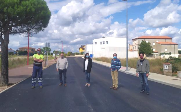 Santa María del Páramo acomete las obras de urbanización, pavimentación y servicios urbanos en varias calles