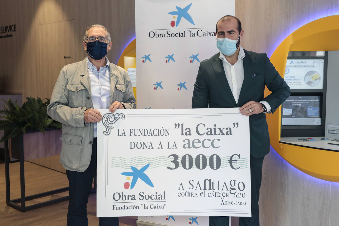 Acuerdo entre la Fundación La Caixa y la Asociación Española Contra el Cáncer