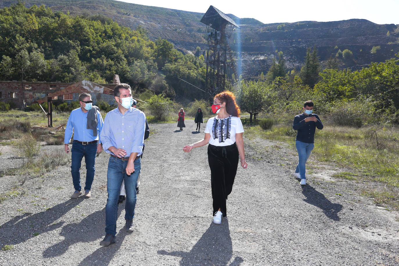 Luis Tudanca visita La Pola de Gordón