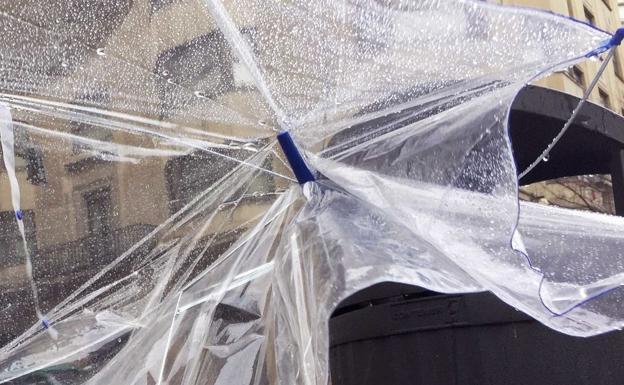La borrasca 'Alex' azota León con un temporal de viento y lluvia