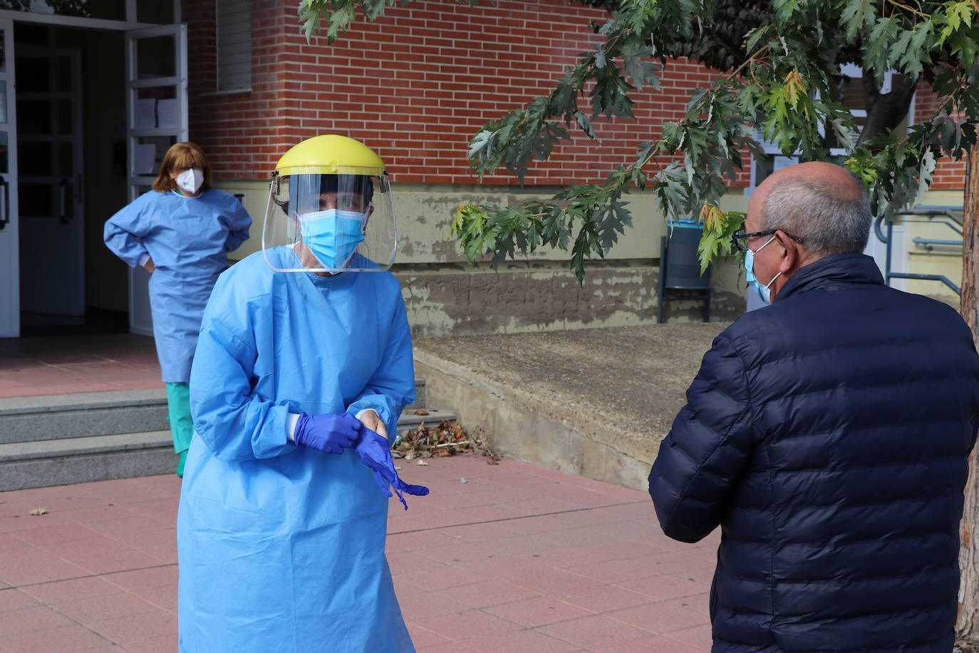 Movilización para reivindicar una sanidad rural pública y de calidad en Mansilla de las Mulas