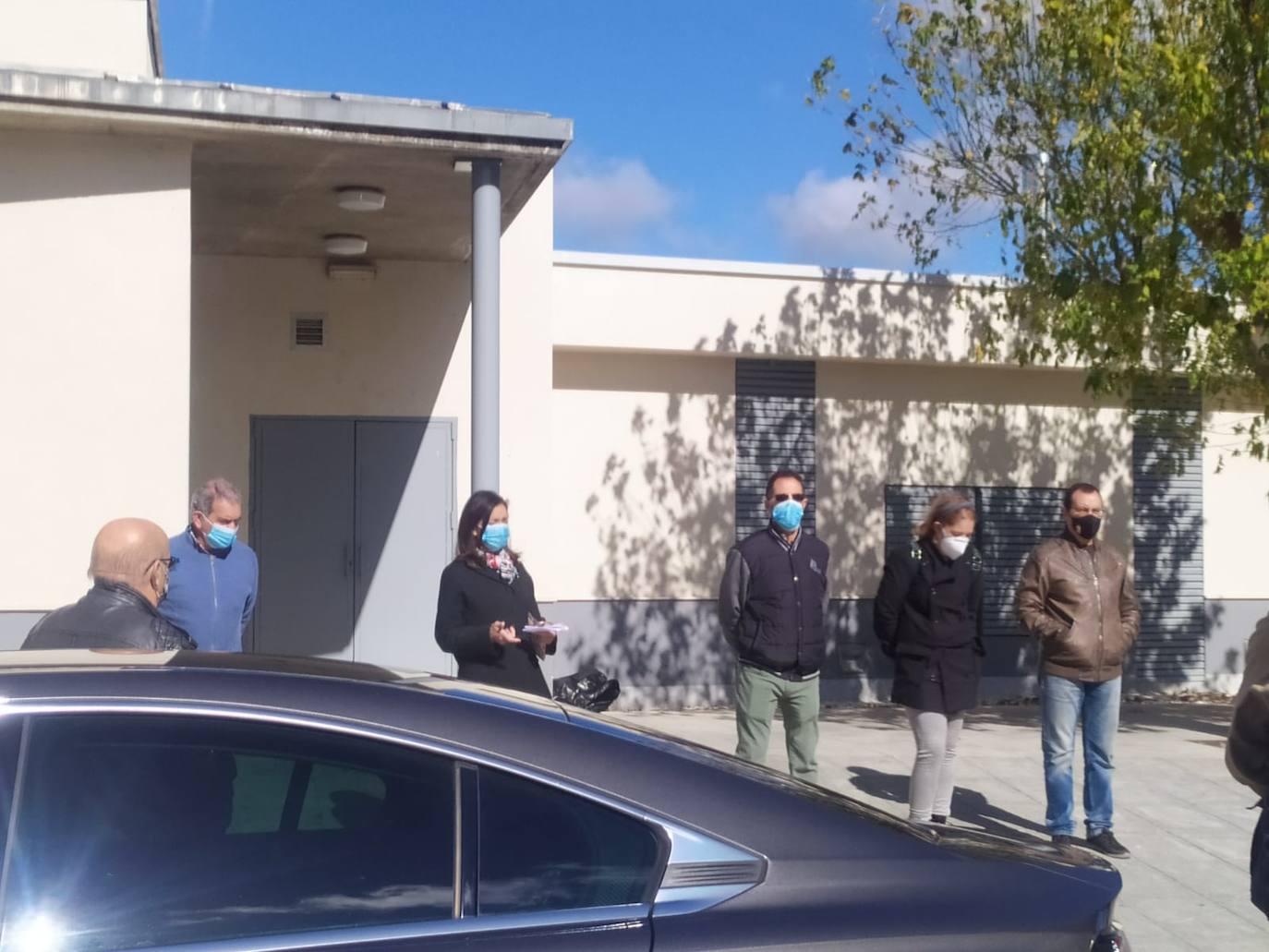 Movilización en defensa de los consultorios en Santa María del Páramo