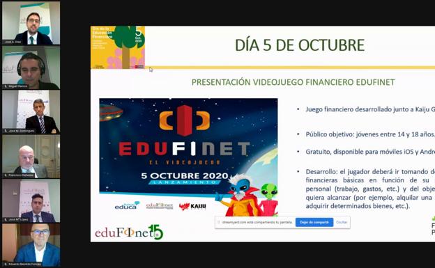 El Proyecto Edufinet de Unicaja se suma a la celebración de la Semana Nacional de la Educación Financiera con actividades online