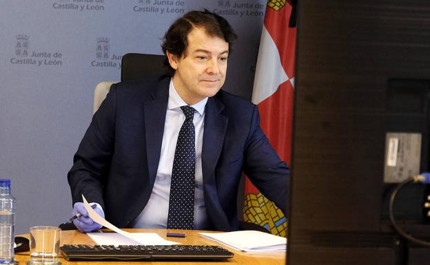Mañueco apela a la unidad y agradece la colaboración de León y Palencia