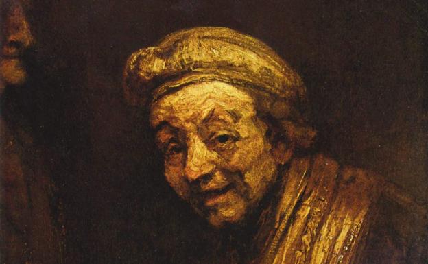 El rey disecado y otros muertos de risa 1 Detalle del autorretrato de Rembrandt 'como Zeuxis riendo'.