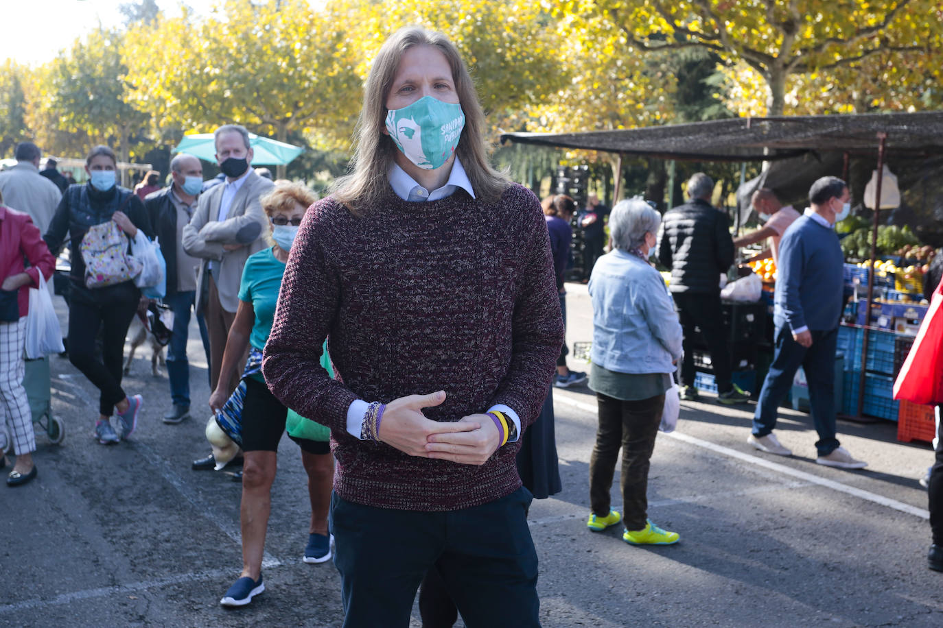 Apoyo a los comerciantes del mercado de Papalaguinda