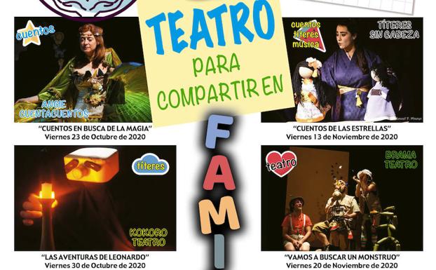 'Teatro para compartir en familia' en la Casa de Cultura de Armunia