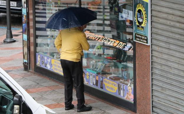 Y tras el toque de queda... La lluvia