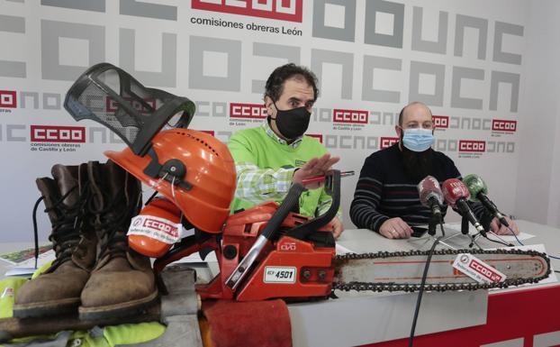 CCOO denuncia las «condiciones del siglo XIX» que padecen las cuadrillas de trabajo forestal subcontratadas