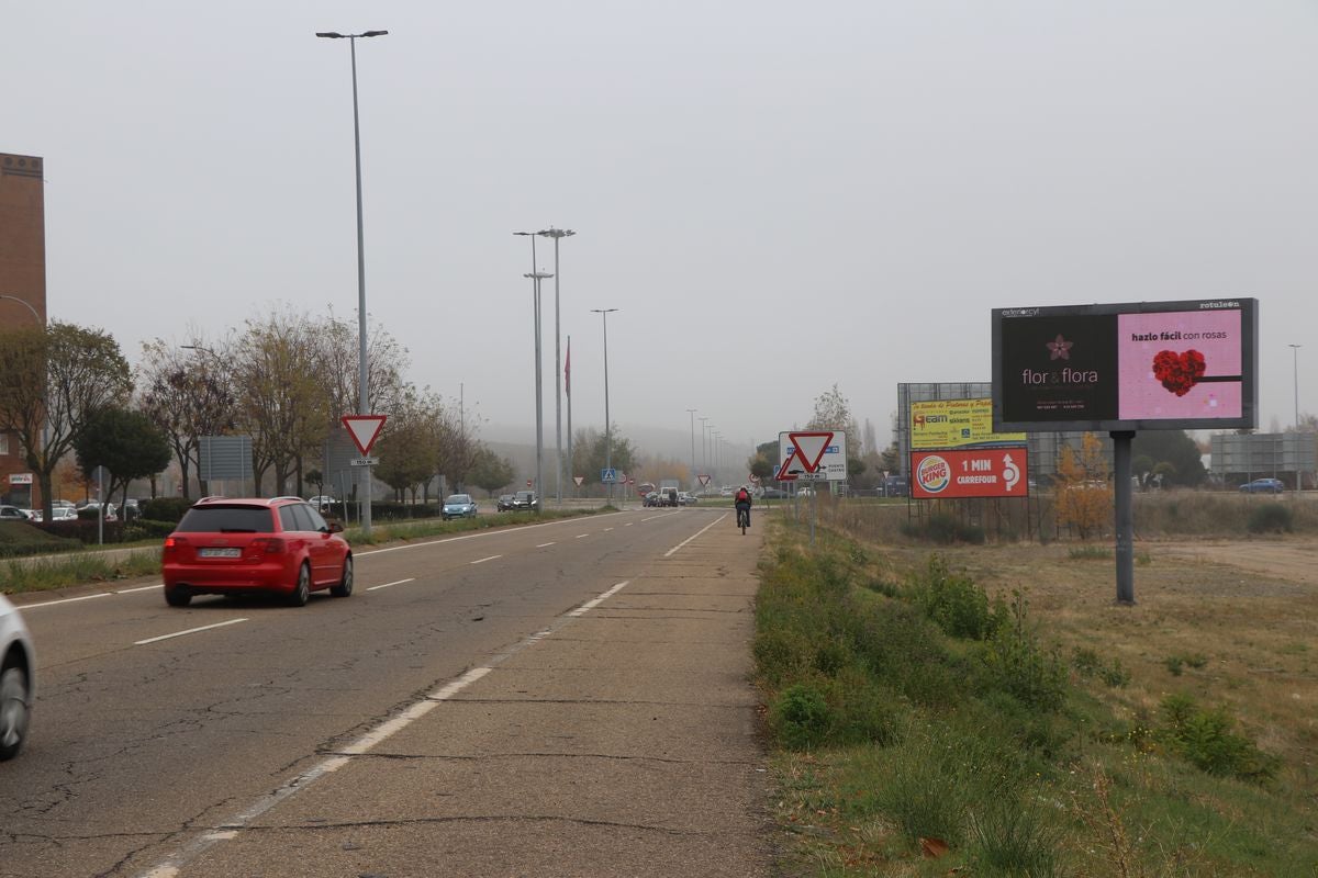 La niebla se apodera de León