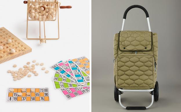 Amancio, del carro de la compra al bingo 1 Imagen del bingo de Oysho y el coche viral de Zara.