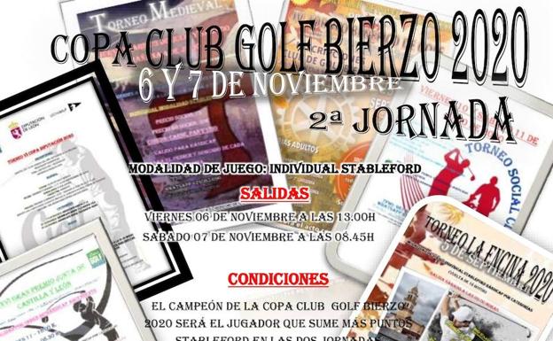 Roberto Gutiérrez y Luis Ángel Tahoces lideran la primera jornada de la Copa Club Golf Bierzo