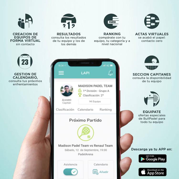 La Nacex-Liga LAPI Trofeo Leonoticias se digitaliza con una app que garantiza la seguridad de los jugadores