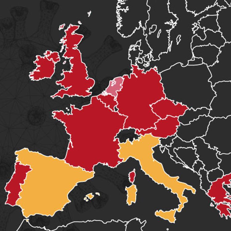 Nuevos confinamientos en Europa