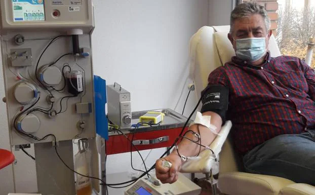 Fulgencio Bandera, hyperimmune to the coronavirus: «Helping to save a life is a pride»