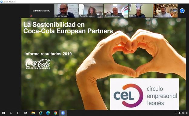 Coca-Cola European Partners presenta en el Círculo Empresarial Leonés la estrategia de sostenibilidad 'Avanzamos' de la compañía