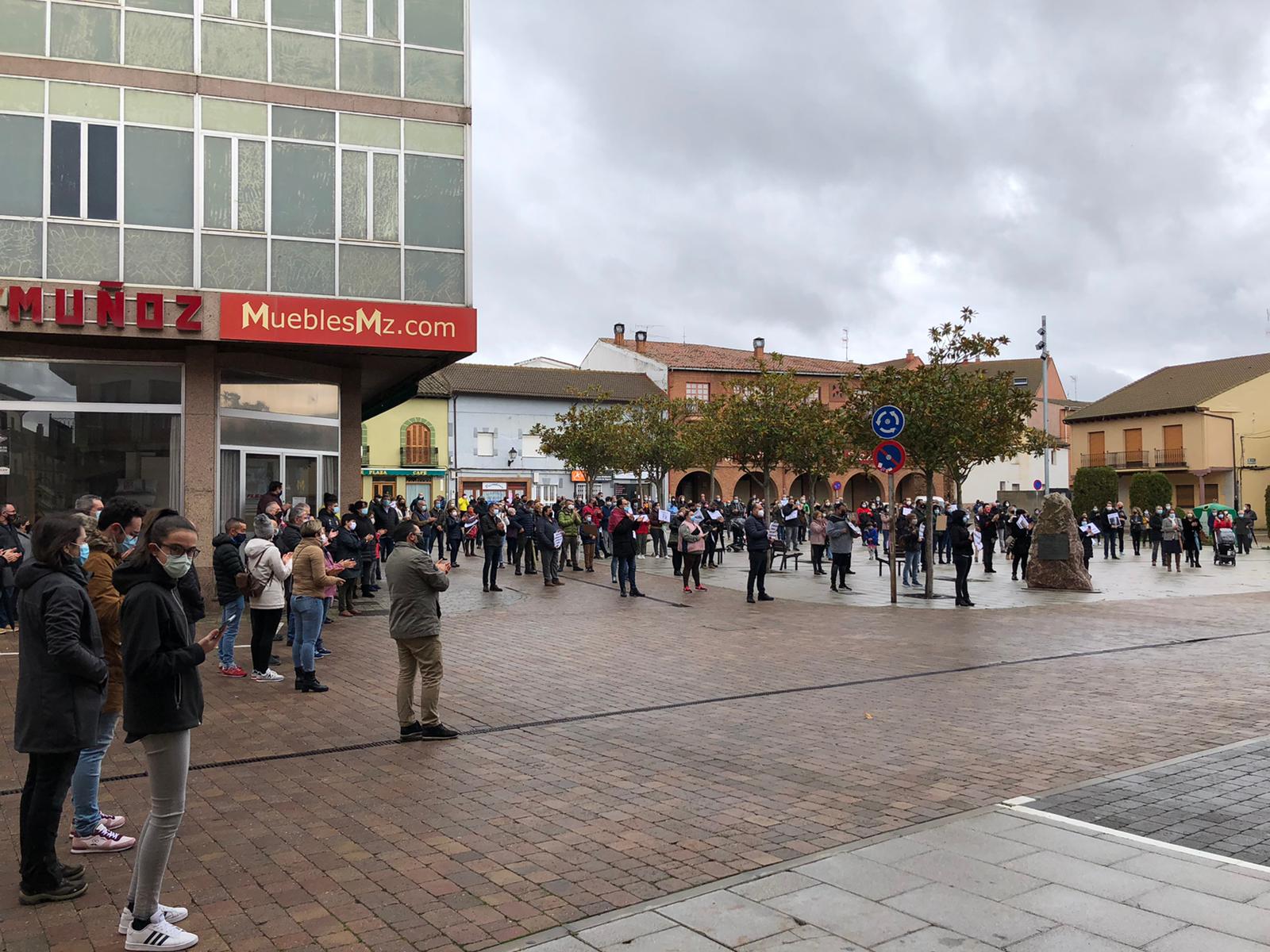 Los autónomos se manifiestan en Valencia de Don Juan